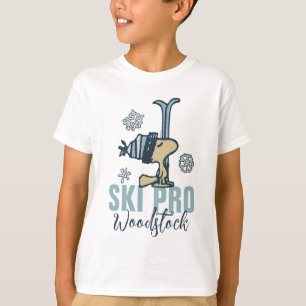 Erdnüsse   Woodstock Ski Pro T-Shirt