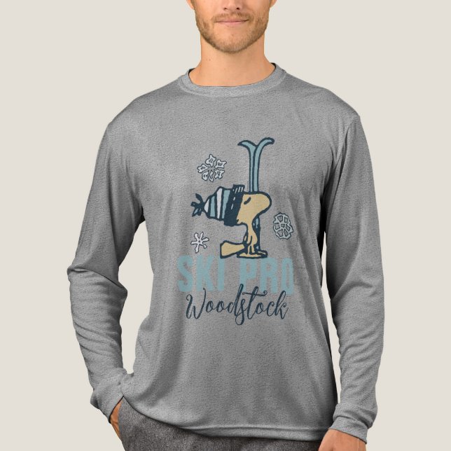 Erdnüsse | Woodstock Ski Pro Tri-Blend Shirt (Vorderseite)