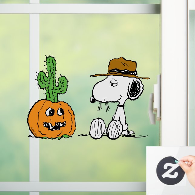 Erdnüsse | WüstenHalloween Fensteraufkleber (Zuhause)