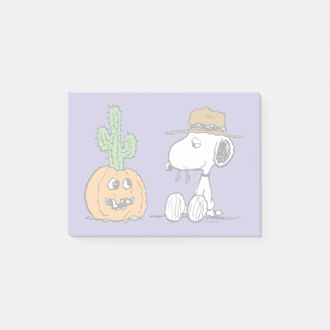 Erdnüsse | WüstenHalloween Post-it Klebezettel (Vorderseite)