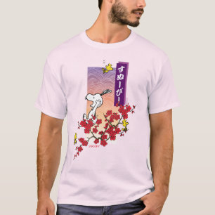 Erdnüsse Zweigniederlassung Snoopy & Woodstock C T-Shirt