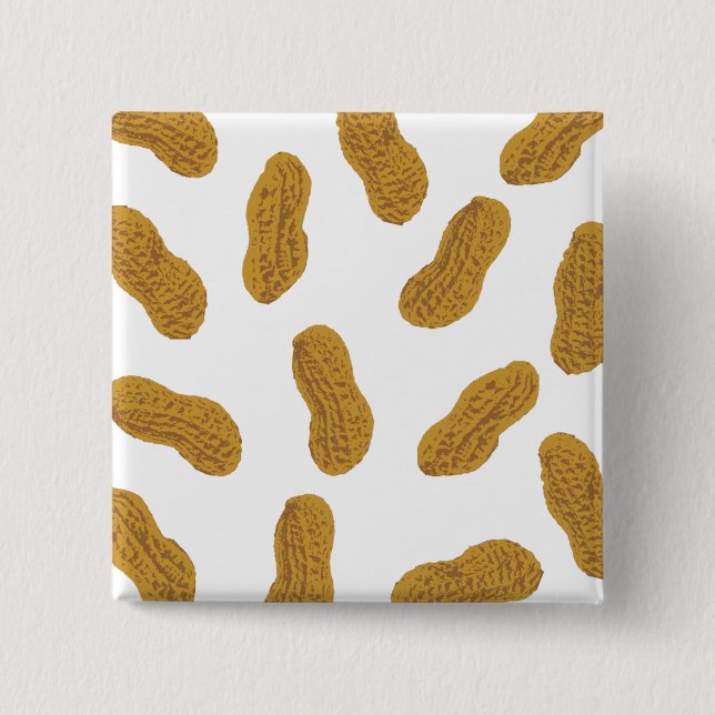 Erdnussmuster Button (Vorderseite)