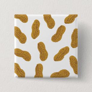 Erdnussmuster Button