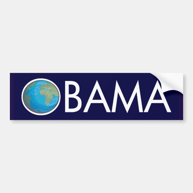 Erdobama-Autoaufkleber Autoaufkleber (Vorne)