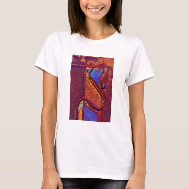Erdoberfläche getrocknet T-Shirt (Vorderseite)