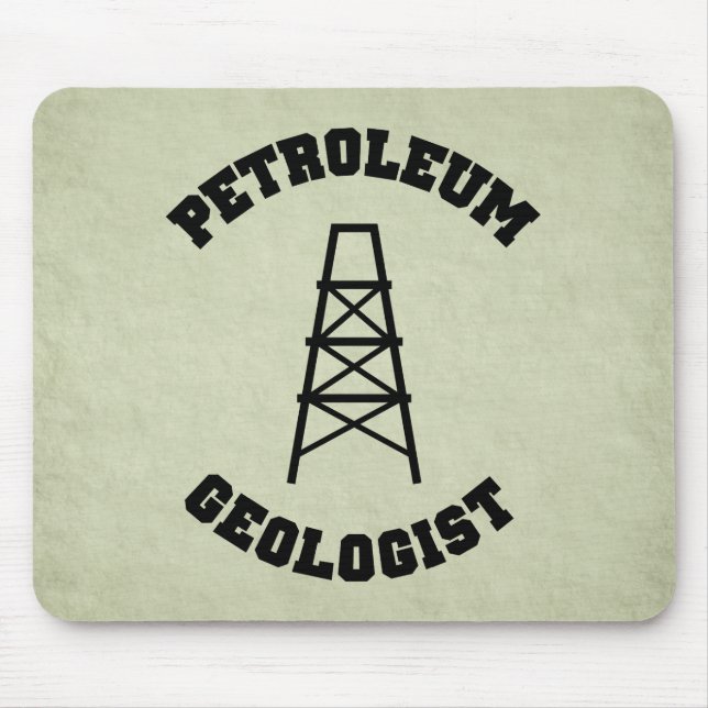 Erdöl-Geologe Mousepad (Vorne)