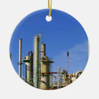 Erdölraffinerie Keramik Ornament