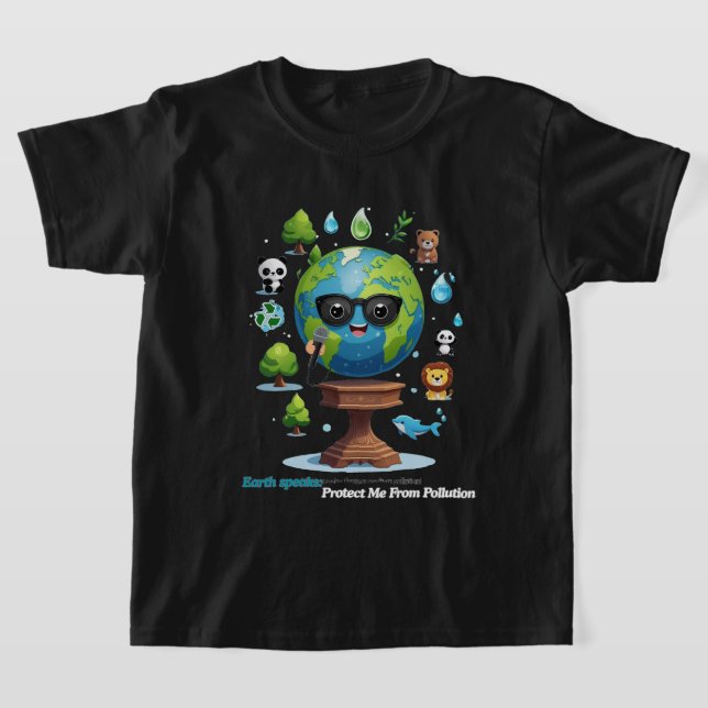 Erdrede: Ein Aufruf zum Schutz T-Shirt (Ablage )
