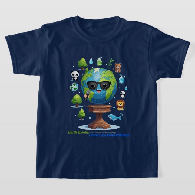 Erdrede: Ein Aufruf zum Schutz T-Shirt (Ablage )