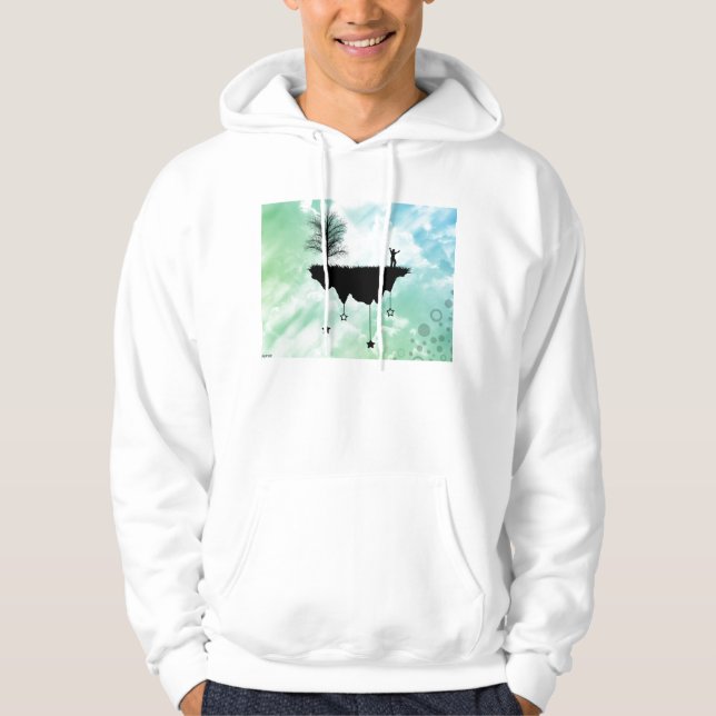 Erdscheibe Hoodie (Vorderseite)