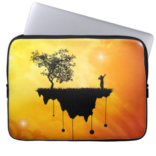 Erdscheibe Laptopschutzhülle