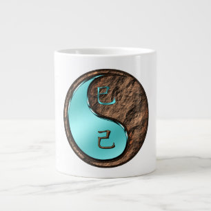 Erdschlange Jumbo-Tasse
