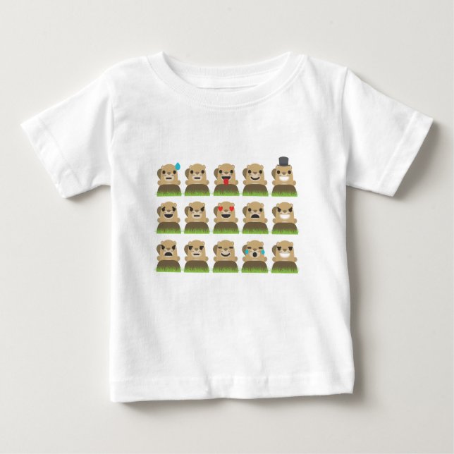 Erdschweinchen Baby T-shirt (Vorderseite)