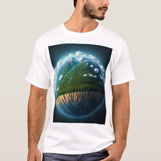 Erdsicht T-Shirt (Vorderseite)