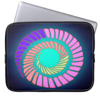 Erdspirale Laptop-Sieb