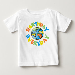 Erdtag jedes Jahres Baby T-shirt