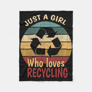 Erdtag Recycelnd Fleecedecke