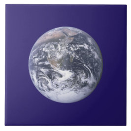 Erdtagsflagge Fliese