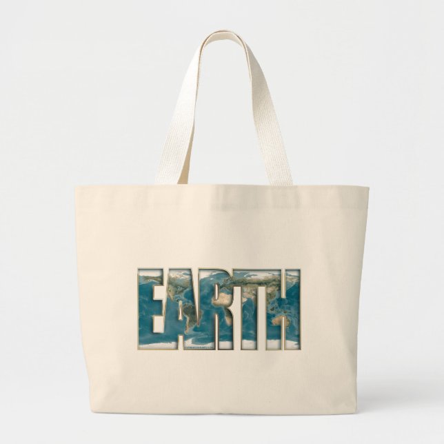 Erdtasche Jumbo Stoffbeutel (Vorne)