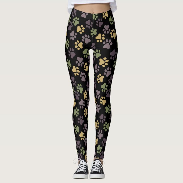 Erdton Paw Print Leggings (Vorderseite)