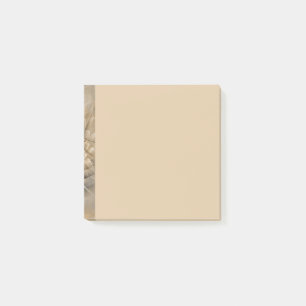 Erdtöne Abstrakte Moderne Fraktal-Kunst-Textur Post-it Klebezettel