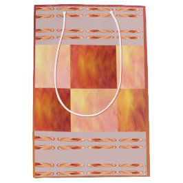Erdtöne-Geschenktasche Skies Mittlere Geschenktüte