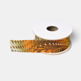 Erdtöniges falsches Schlangenleder-Grosgrain-Band Ripsband