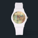 Erdtonmalerei mit gerissener Oberfläche Armbanduhr<br><div class="desc">Diese fantasievolle Arbeit von Ethan Harper verwendet Erdtöne und zerrissene Pinselstriche,  um die Illusion einer gerissenen Oberfläche zu erzeugen. Die dicke Farbe ist stark geschichtet,  wodurch sich die Farben vermischen. Holen Sie sich Ihre Hände auf diesen Druck heute!</div>
