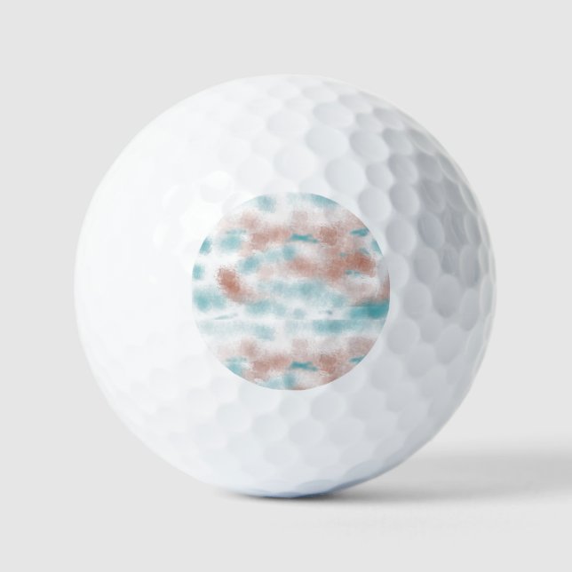 Erdtonwolken Golfball (Vorderseite)