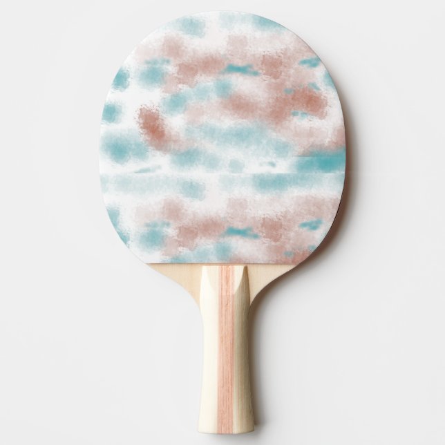 Erdtonwolken Tischtennis Schläger (Vorderseite)