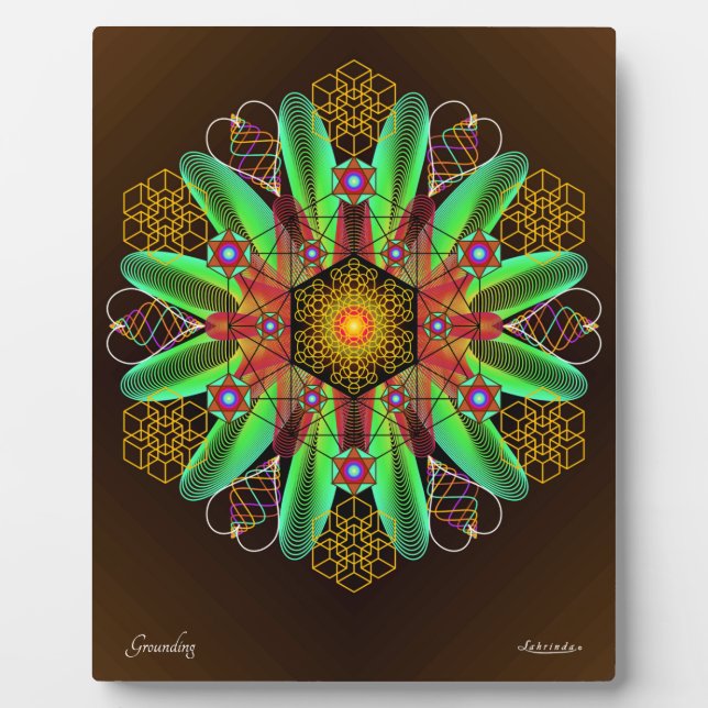 Erdung Fotoplatte (Vorderseite)