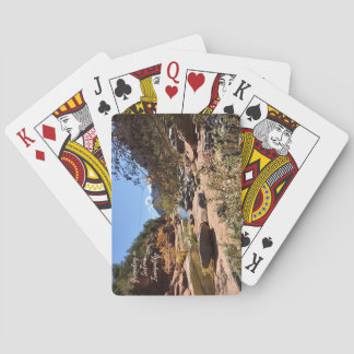 Erdung in Sedona Ruhe idyllische Arizona Spielkarten