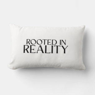 Erdverbunden Minimalistische Schreibmaschine  Lendenkissen