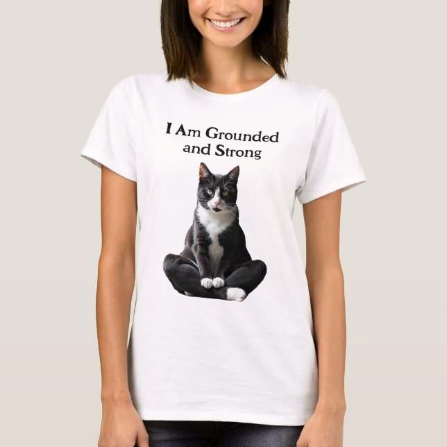 Erdverbunden und Stark T-Shirt (Vorderseite)