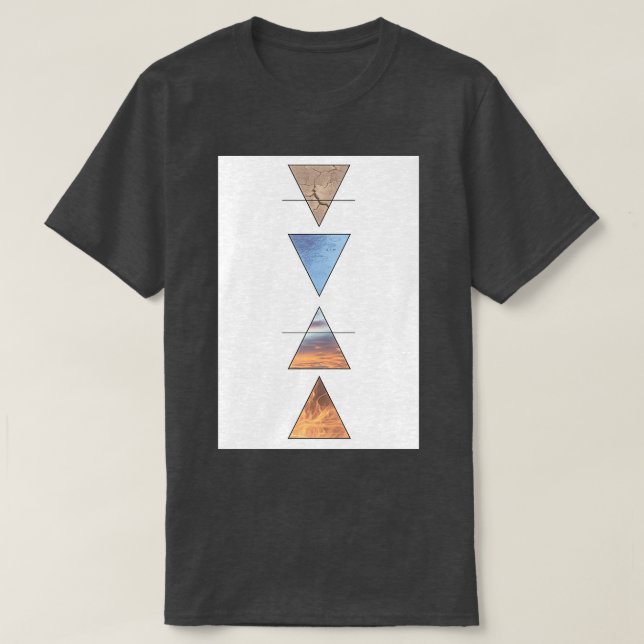 Erdwasserfeuer T-Shirt (Design vorne)