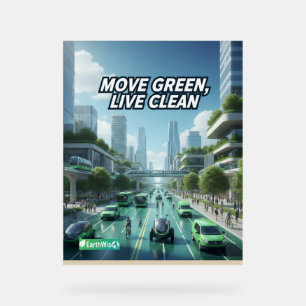 Erdweise: Inspirier von Designs für ein saubereres Acrylschild