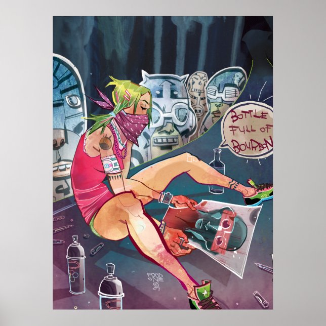 Erdwürmer Print/Poster Poster (Vorne)