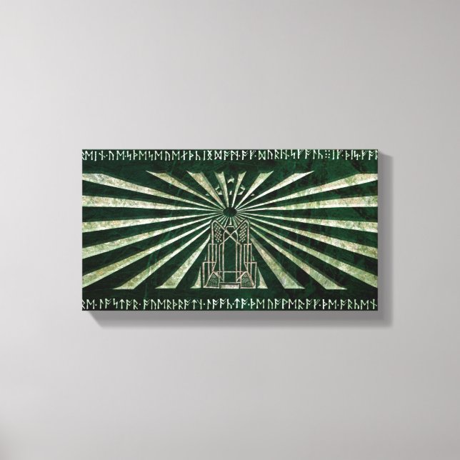 Erebor Graphic Leinwanddruck (Vorderseite)