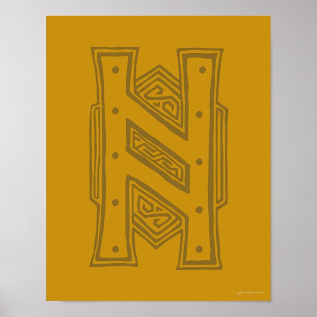 Erebor - H-Symbol Poster (Vorne)