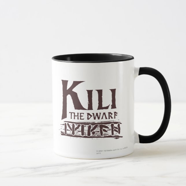 Erebor - Kili Name Tasse (Rechts)