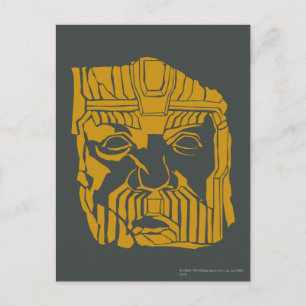 Erebor Statue Symbol Postkarte