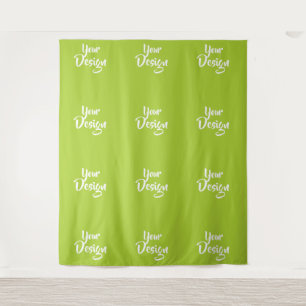 Ereignis-Hintergrund mit individuellem Logo, Step- Wandteppich