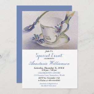 EREIGNIS ZU BLUME UND BIRD PARTY EINLADUNG