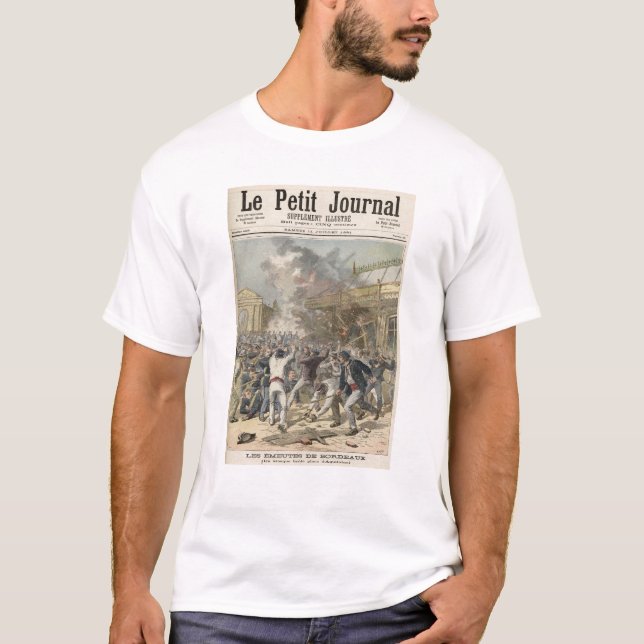 Ereignisse im Bordeaux T-Shirt (Vorderseite)