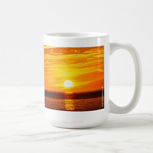 "Ereignisse tun nicht Kontrolle…" Kaffeetasse (Rechts)