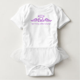 Erela girls name & bedeutung angel wings lila baby strampler