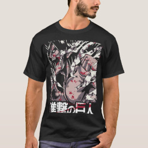 Eren vor dem Wall-T-Shirt T-Shirt