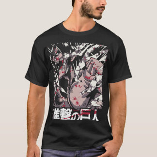 Eren vor dem Wall-T-Shirt T-Shirt