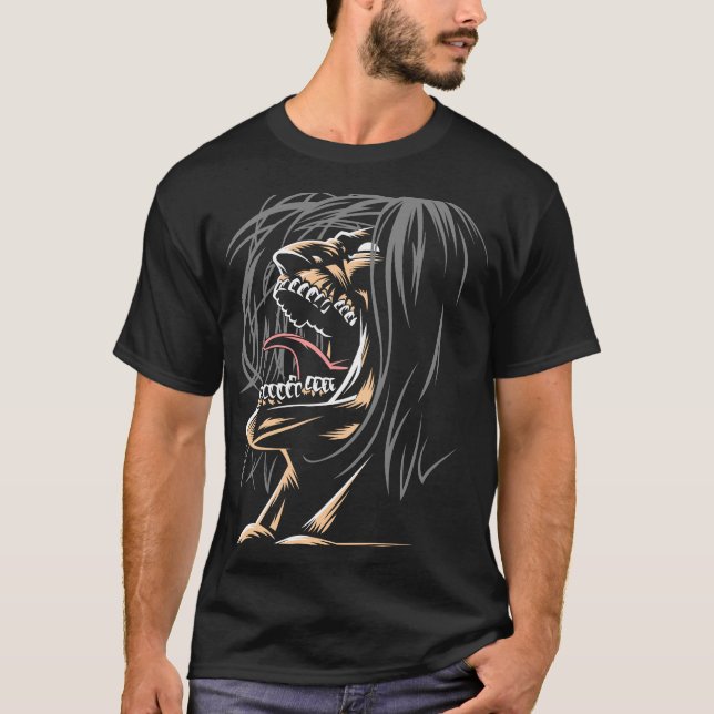 Eren Yeager Freedom Quote T-Shirt (Vorderseite)