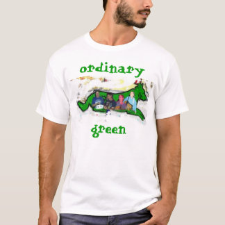 erfahren Sie die gewöhnliche grüne Erfahrung T-Shirt